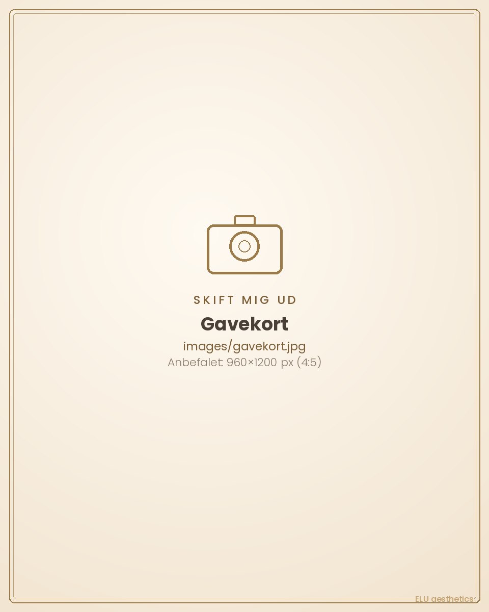 Gavekort til ELU Aesthetics & Health